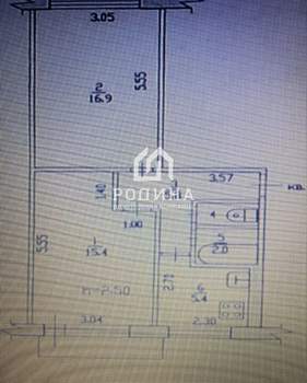 2-к квартира, вторичка, 47м2, 4/5 этаж