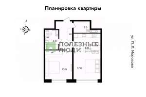 2-к квартира, сданный дом, 57м2, 20/22 этаж