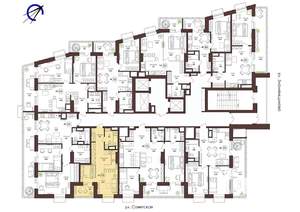 1-к квартира, вторичка, 36м2, 16/23 этаж