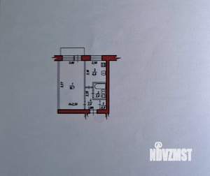 1-к квартира, вторичка, 30м2, 2/5 этаж