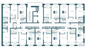 3-к квартира, строящийся дом, 64м2, 11/19 этаж