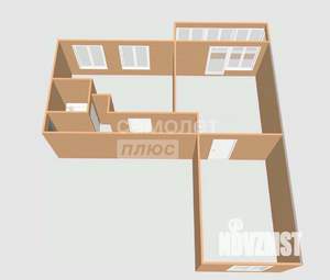 3-к квартира, вторичка, 60м2, 5/5 этаж