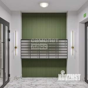 2-к квартира, строящийся дом, 40м2, 2/8 этаж