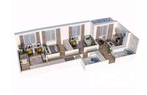 3-к квартира, вторичка, 81м2, 7/23 этаж