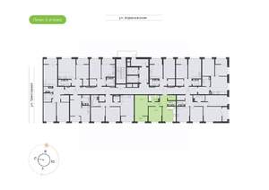2-к квартира, вторичка, 55м2, 15/16 этаж