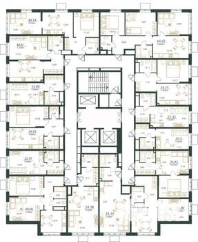 Студия квартира, вторичка, 22м2, 19/24 этаж