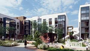 2-к квартира, строящийся дом, 64м2, 4/6 этаж