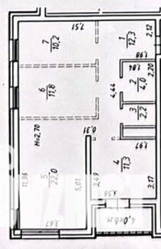 3-к квартира, вторичка, 74м2, 15/27 этаж