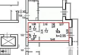 Студия квартира, вторичка, 27м2, 8/10 этаж