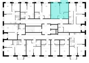 1-к квартира, вторичка, 43м2, 2/10 этаж