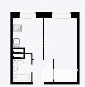 1-к квартира, вторичка, 31м2, 4/10 этаж