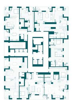 1-к квартира, вторичка, 92м2, 20/23 этаж