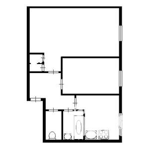 2-к квартира, вторичка, 40м2, 3/9 этаж