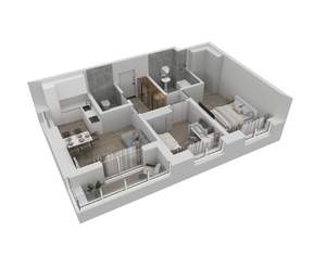 2-к квартира, вторичка, 63м2, 5/24 этаж