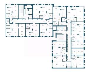 1-к квартира, вторичка, 53м2, 6/17 этаж