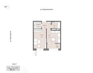 1-к квартира, вторичка, 36м2, 3/20 этаж