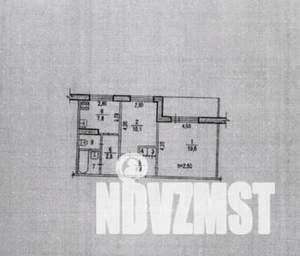 2-к квартира, вторичка, 50м2, 1/9 этаж