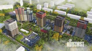 2-к квартира, строящийся дом, 66м2, 17/19 этаж