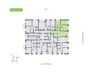 3-к квартира, вторичка, 94м2, 11/24 этаж