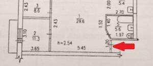 3-к квартира, вторичка, 61м2, 4/5 этаж