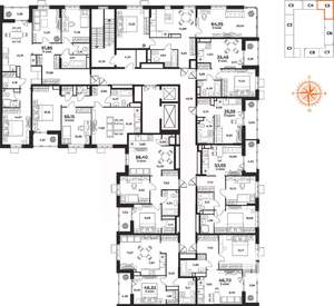 3-к квартира, вторичка, 56м2, 10/10 этаж