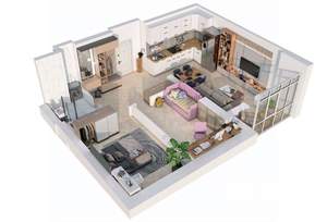 2-к квартира, вторичка, 62м2, 6/23 этаж