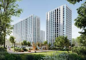 2-к квартира, вторичка, 50м2, 2/18 этаж