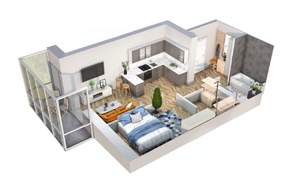 1-к квартира, вторичка, 43м2, 3/17 этаж