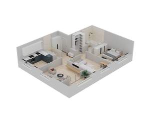 3-к квартира, вторичка, 73м2, 14/20 этаж