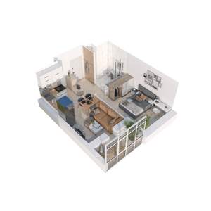 1-к квартира, вторичка, 36м2, 13/23 этаж