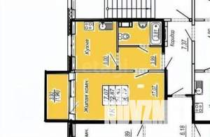 1-к квартира, вторичка, 40м2, 5/10 этаж