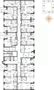 2-к квартира, вторичка, 36м2, 1/10 этаж