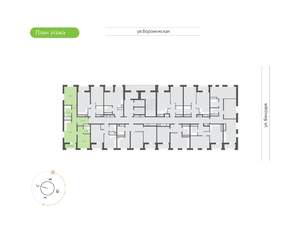 2-к квартира, вторичка, 64м2, 6/20 этаж