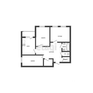 3-к квартира, вторичка, 114м2, 8/10 этаж