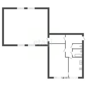 2-к квартира, вторичка, 90м2, 4/5 этаж