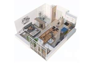 1-к квартира, вторичка, 37м2, 14/23 этаж