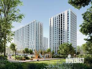 1-к квартира, вторичка, 42м2, 16/19 этаж