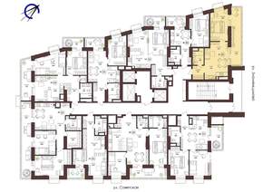 1-к квартира, вторичка, 46м2, 5/23 этаж