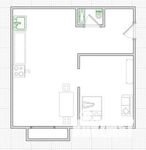 1-к квартира, вторичка, 35м2, 8/9 этаж