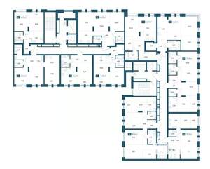 2-к квартира, вторичка, 55м2, 7/17 этаж