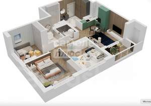 4-к квартира, вторичка, 85м2, 7/24 этаж