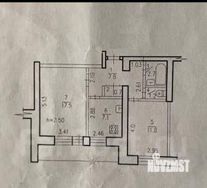 2-к квартира, вторичка, 48м2, 3/11 этаж