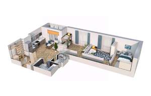 3-к квартира, вторичка, 92м2, 7/17 этаж