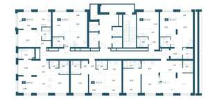 2-к квартира, вторичка, 56м2, 7/25 этаж