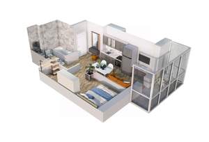 1-к квартира, вторичка, 36м2, 2/17 этаж