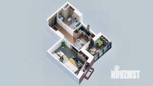 1-к квартира, вторичка, 31м2, 5/23 этаж