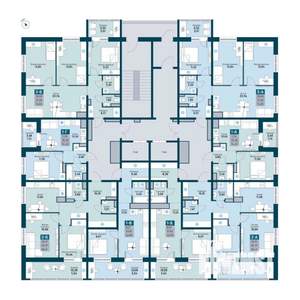 1-к квартира, вторичка, 43м2, 9/19 этаж