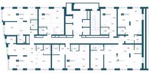 2-к квартира, вторичка, 55м2, 25/25 этаж