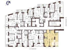 2-к квартира, вторичка, 55м2, 7/23 этаж
