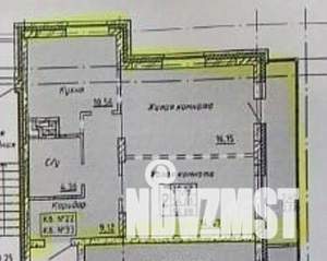 2-к квартира, вторичка, 55м2, 3/25 этаж